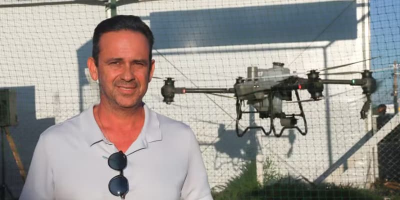 Enxame de drones transforma o céu das lavouras brasileiras noticia globo rural